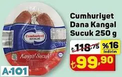 CUMHURİYET DANA KANGAL SUCUK CUMHURİYET DANA KANGAL SUCUK